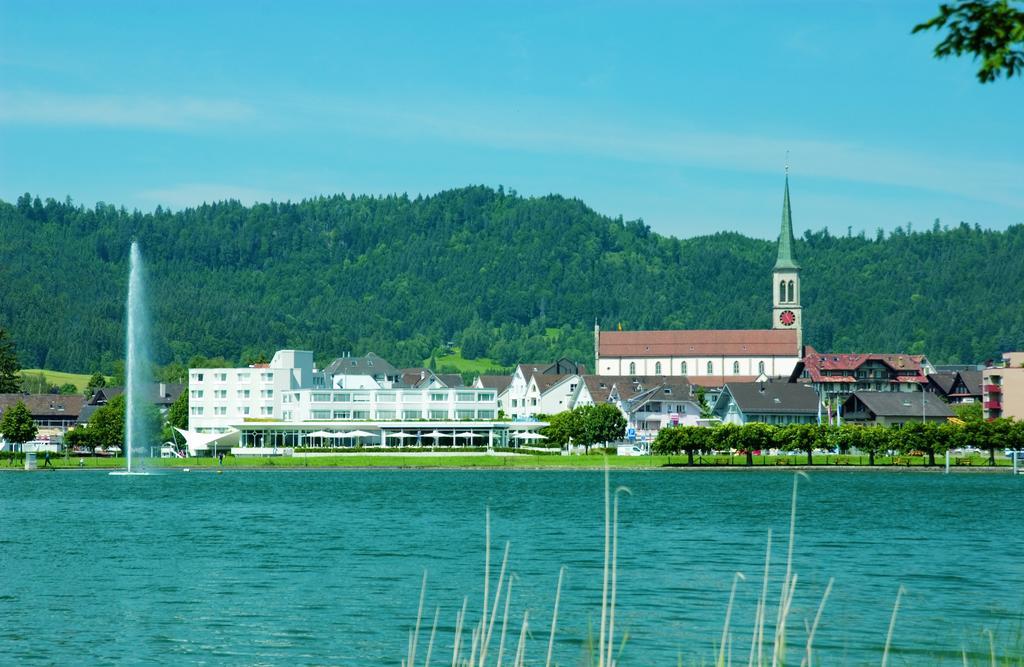 Seminarhotel Am Aegerisee Unterägeri Exteriör bild